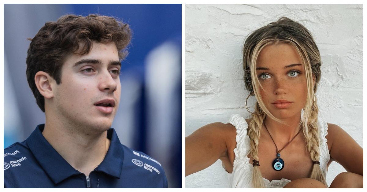 Franco Colapinto and Estelle Ogilvy