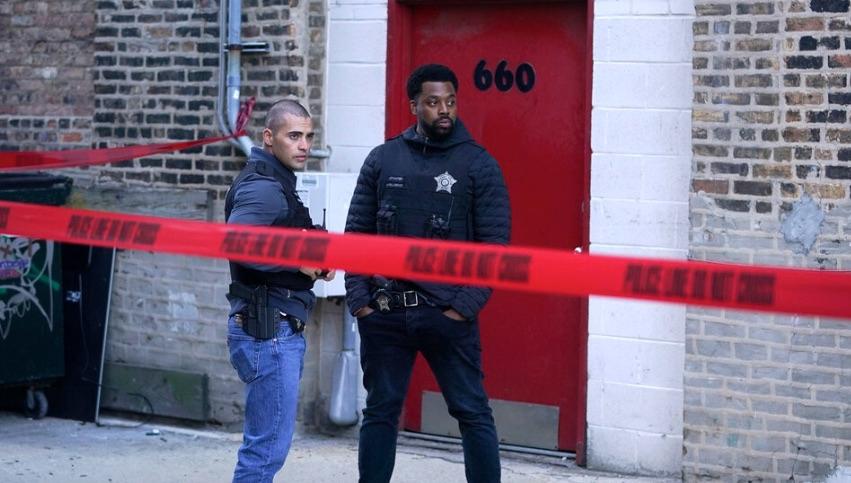 Officer DanteTorres and Kevin Atwater on Chicago P.D.