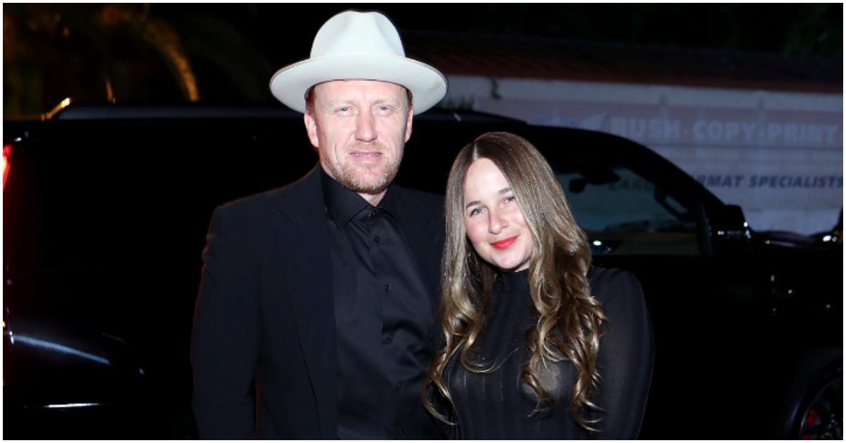 'Grey's Anatomy' star Kevin McKidd and his wife Arielle Goldrath at an event.