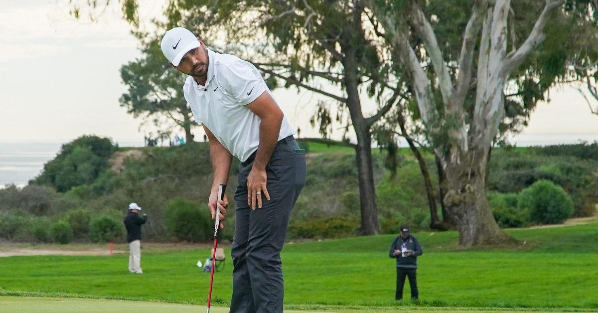 Jason Day the Farmers Insurance Open in 2022.