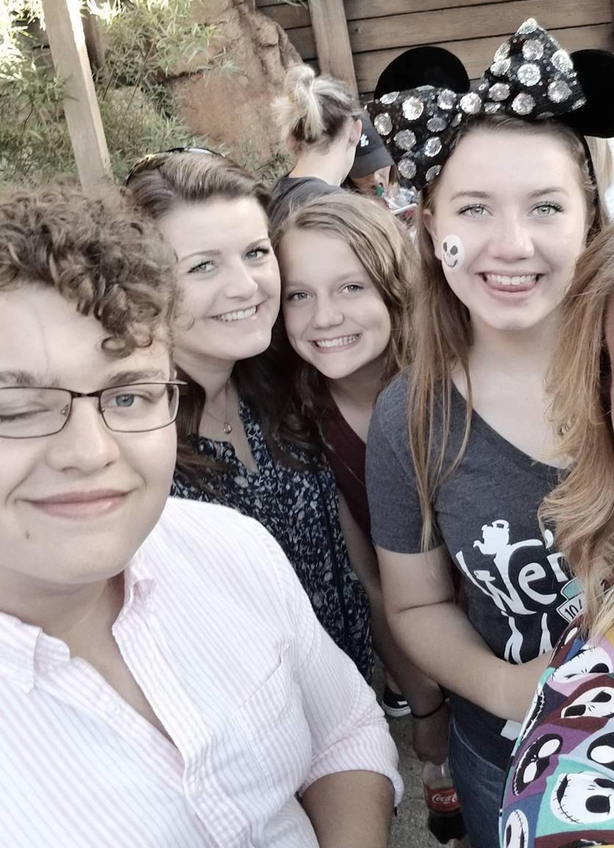 Dayton, Robyn, Breanna, and Aurora Brown