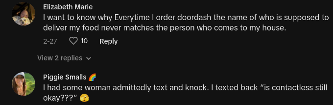 doordasher refuses to leave food at door