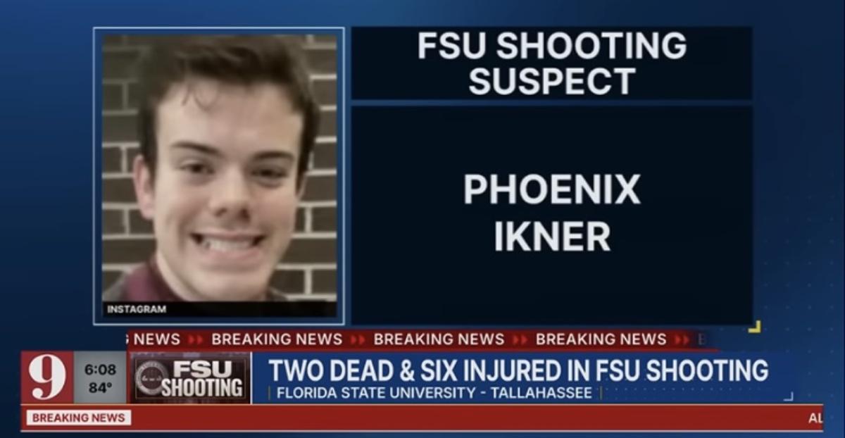 WFTV broadcast on FSU shooting.