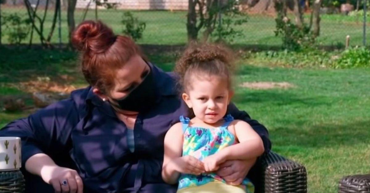 Ashley Baynes with her daughter
