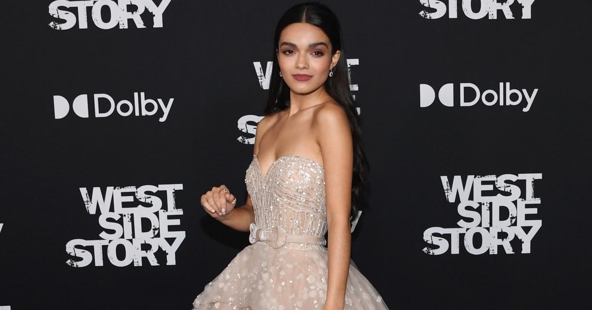 Rachel Zegler at the 'West Side Story' premiere.
