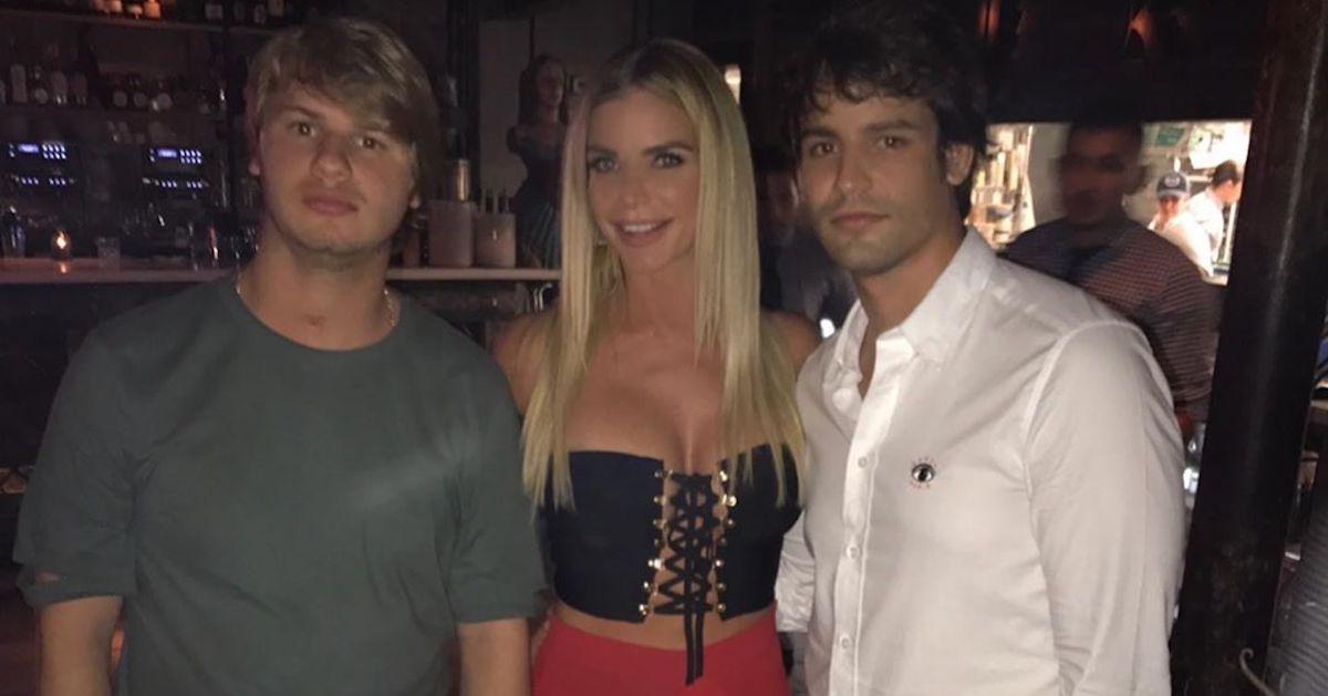 Frankie Rosello, Alexia Echevarria, and Peter Rosello