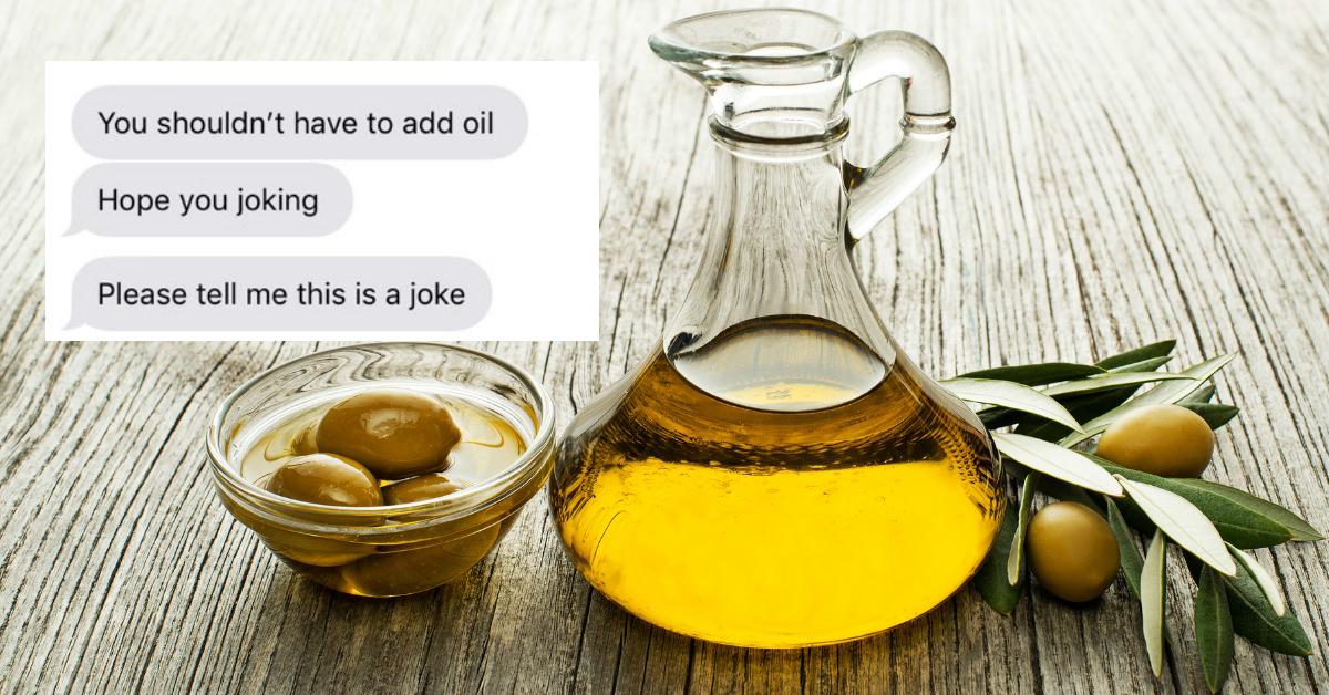 olive oil cover