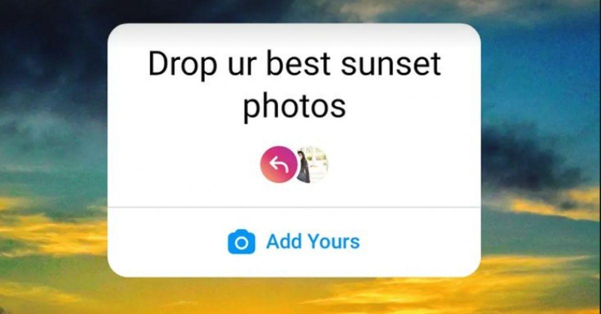 Add Yours trend