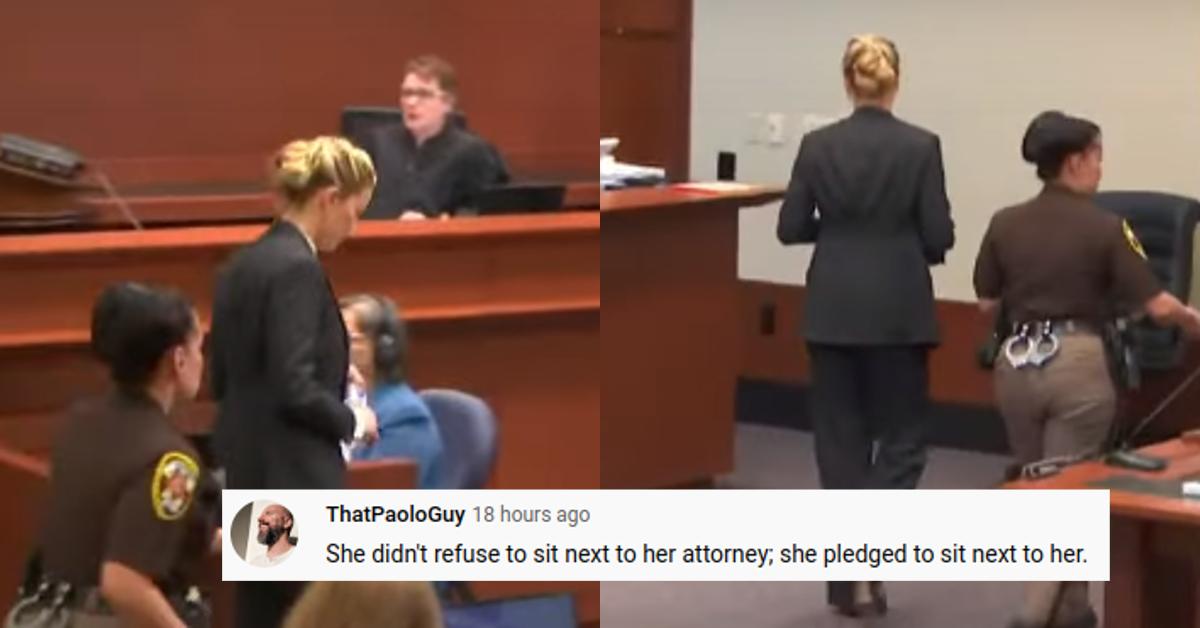 Amber Heard Storms out of Court