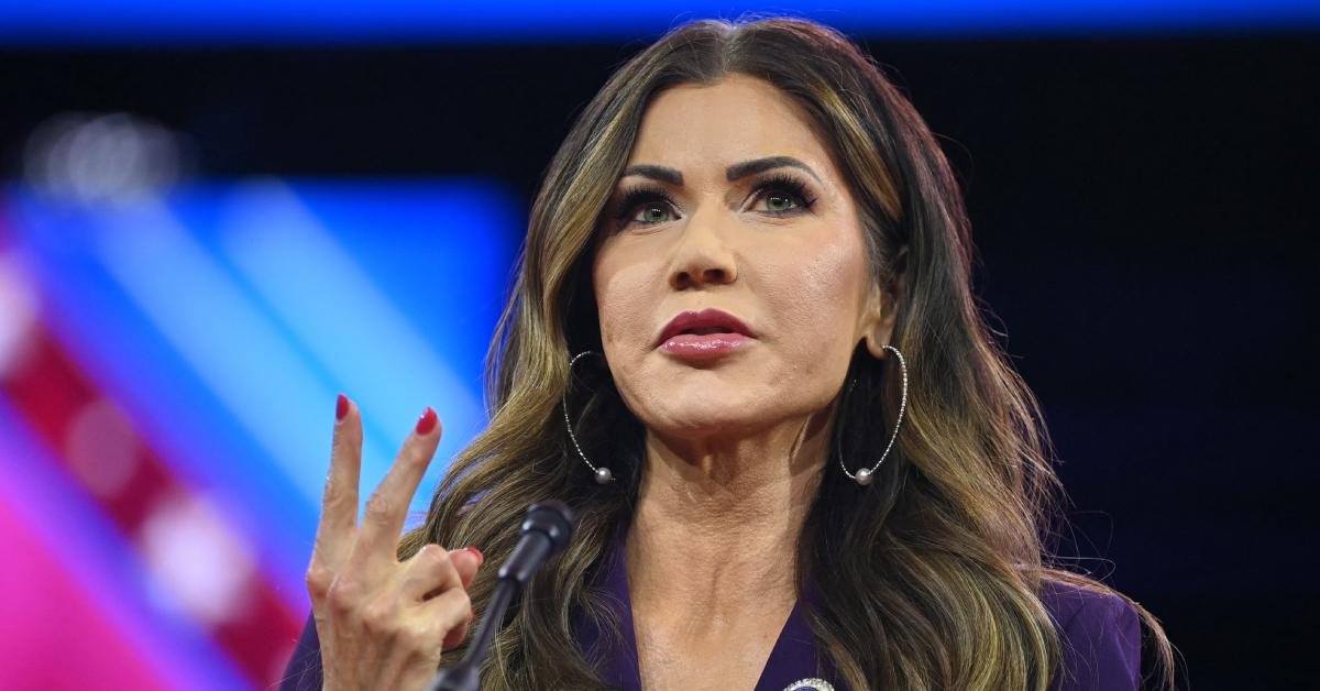 Kristi Noem at CPAC 2024