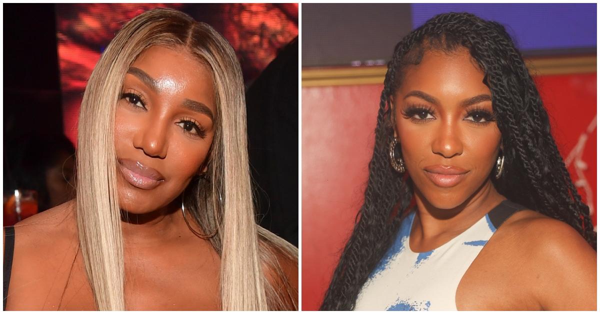 (l-r): NeNe Leakes Porsha Williams