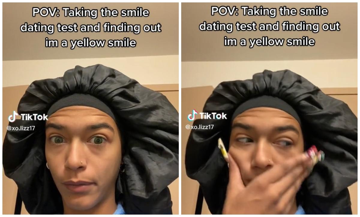 smile dating test tiktok 