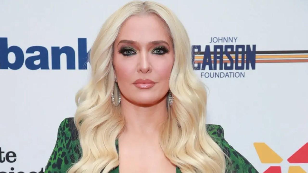 Erika Jayne attends The Los Angeles Mission Legacy of Vision Gala at The Beverly Hilton Hotel on Oct. 24, 2019