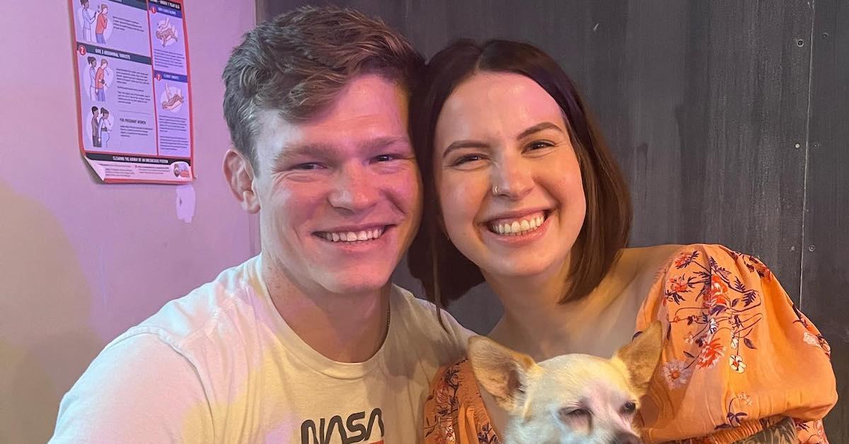 Hunter Brown and his girlfriend