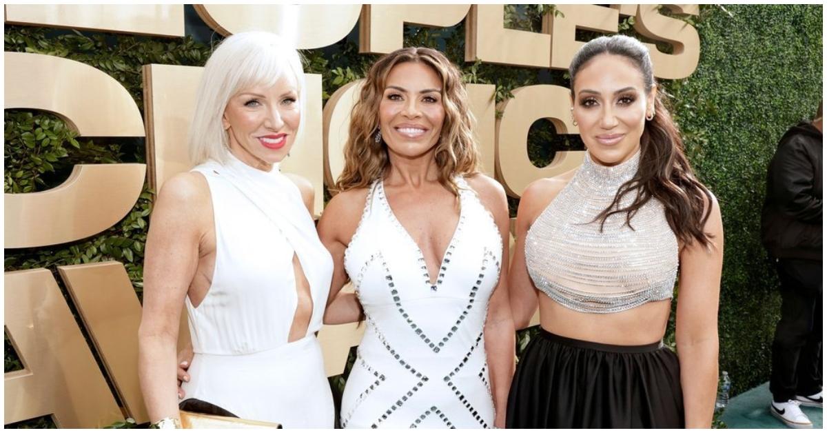 (l-r): Margaret Josephs, Dolores Catania, and Melissa Gorga