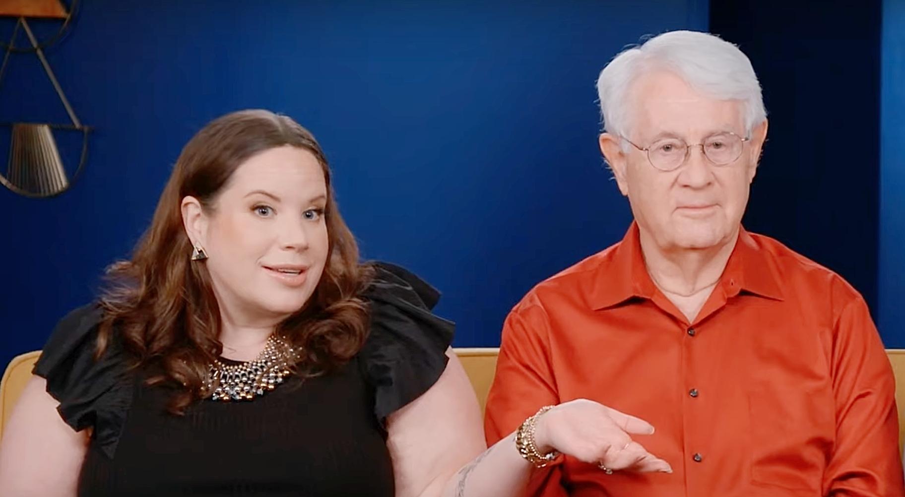 Whitney Way Thore and her father, Glenn Thore, talking on 'My Big Fat Fabulous Life'.